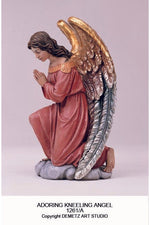 Adoring Kneeling Angels - HD1261A-Church Life-Demetz-Fiberglass 22"-Michigan Church Supply