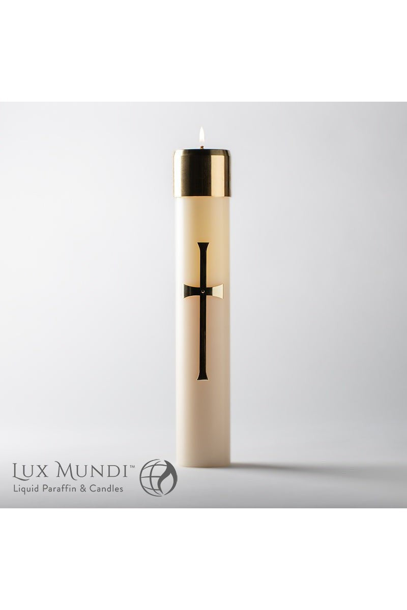 Advent Christ Candles-Church Life-Lux Mundi-1-1/2" x 14" - Refillable-Michigan Church Supply