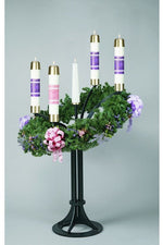 Advent Wreath - DO3925-Church Life-MCS-DO-Matte Black-Michigan Church Supply