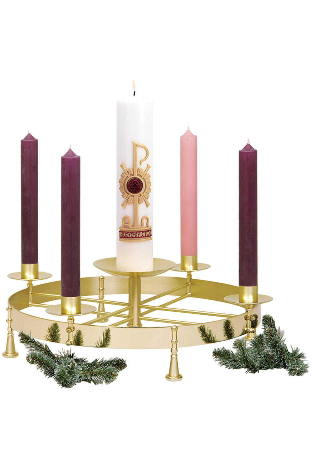 Advent Wreath - MIK604-Church Life-Koley-Michigan Church Supply