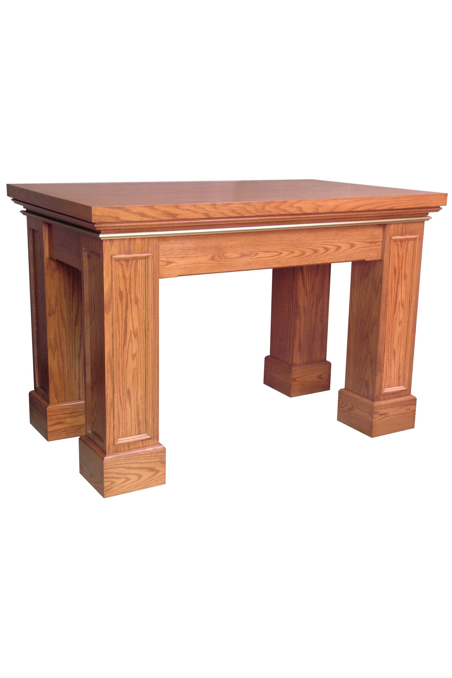 Altar - AI625-Church Life-Woerner-Altar w/rectangular trim legs and layered top-Michigan Church Supply