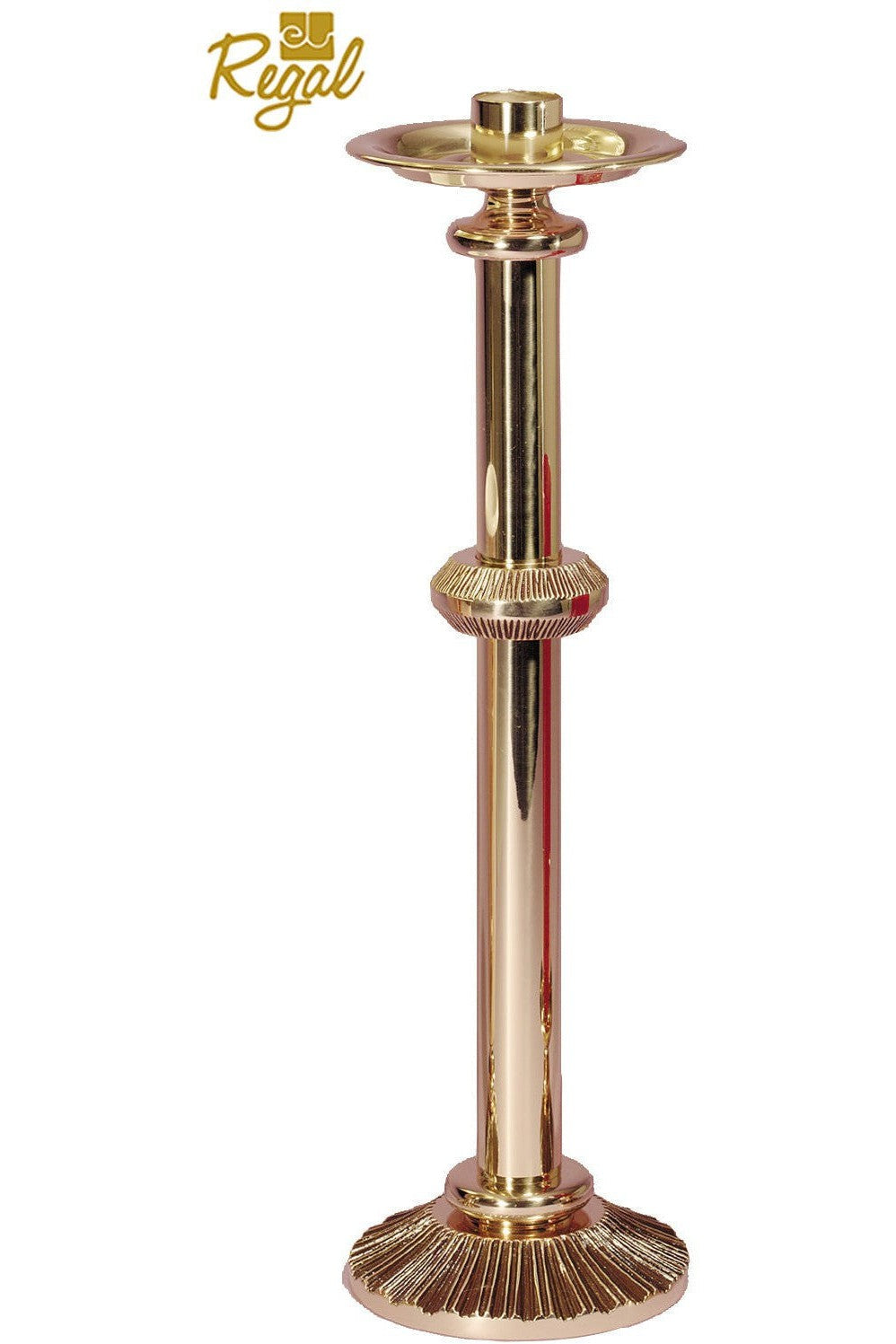 Altar Candlestick - QF19C36-Church Life-Empire Bronze-Michigan Church Supply