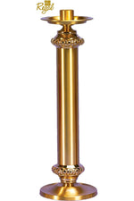 Altar Candlestick - QF70C20-Church Life-Empire Bronze-Combination-Michigan Church Supply