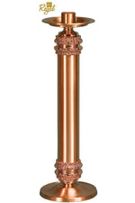 Altar Candlestick - QF71C30-Church Life-Empire Bronze-Combination-Michigan Church Supply