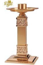 Altar Candlestick - QF90C35-B-Church Life-Empire Bronze-Michigan Church Supply