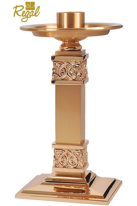 Altar Candlestick - QF90C35-B-Church Life-Empire Bronze-Michigan Church Supply