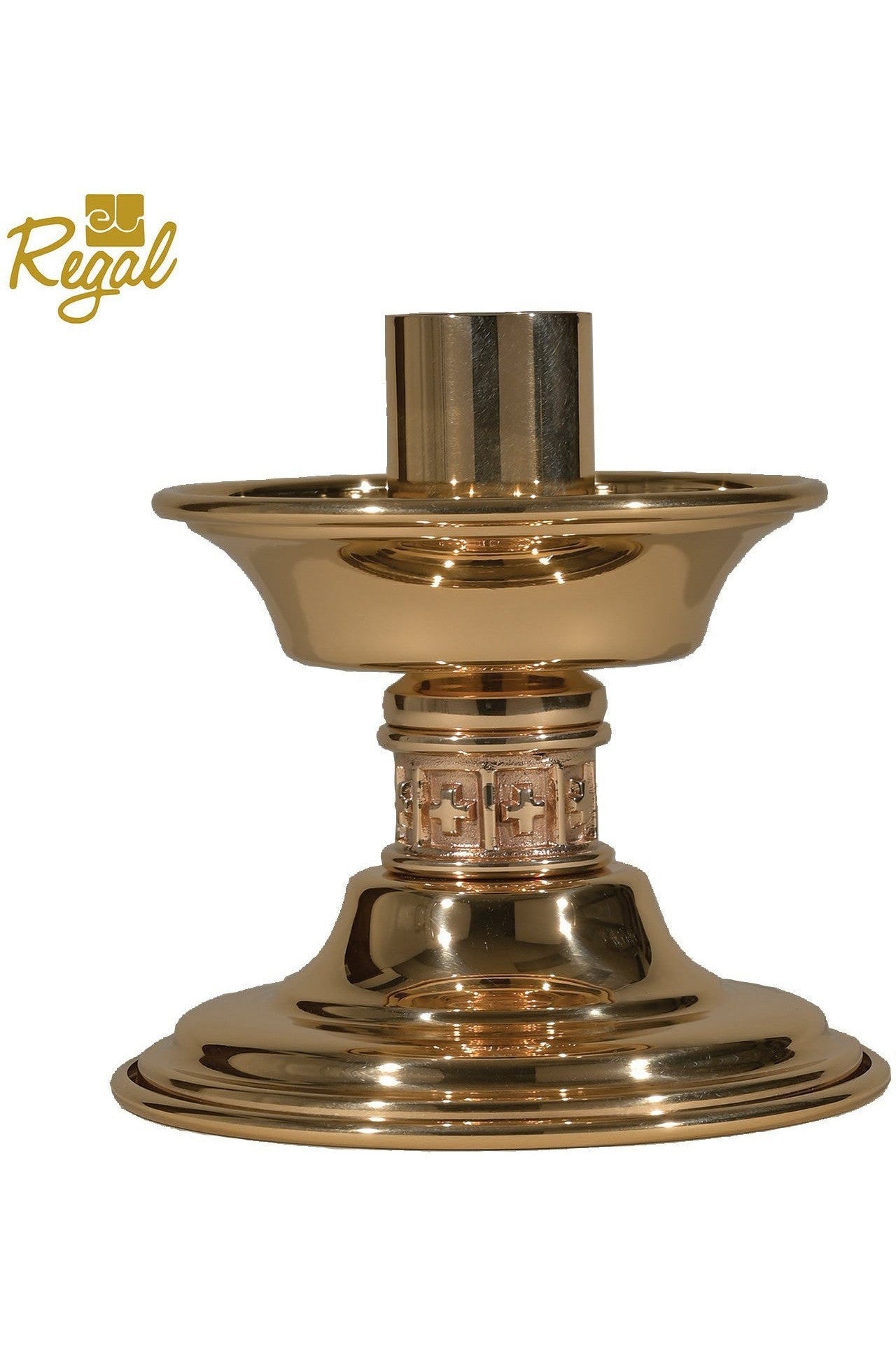 Altar Candlestick - QFS20C34-Church Life-Empire Bronze-Combination-Michigan Church Supply