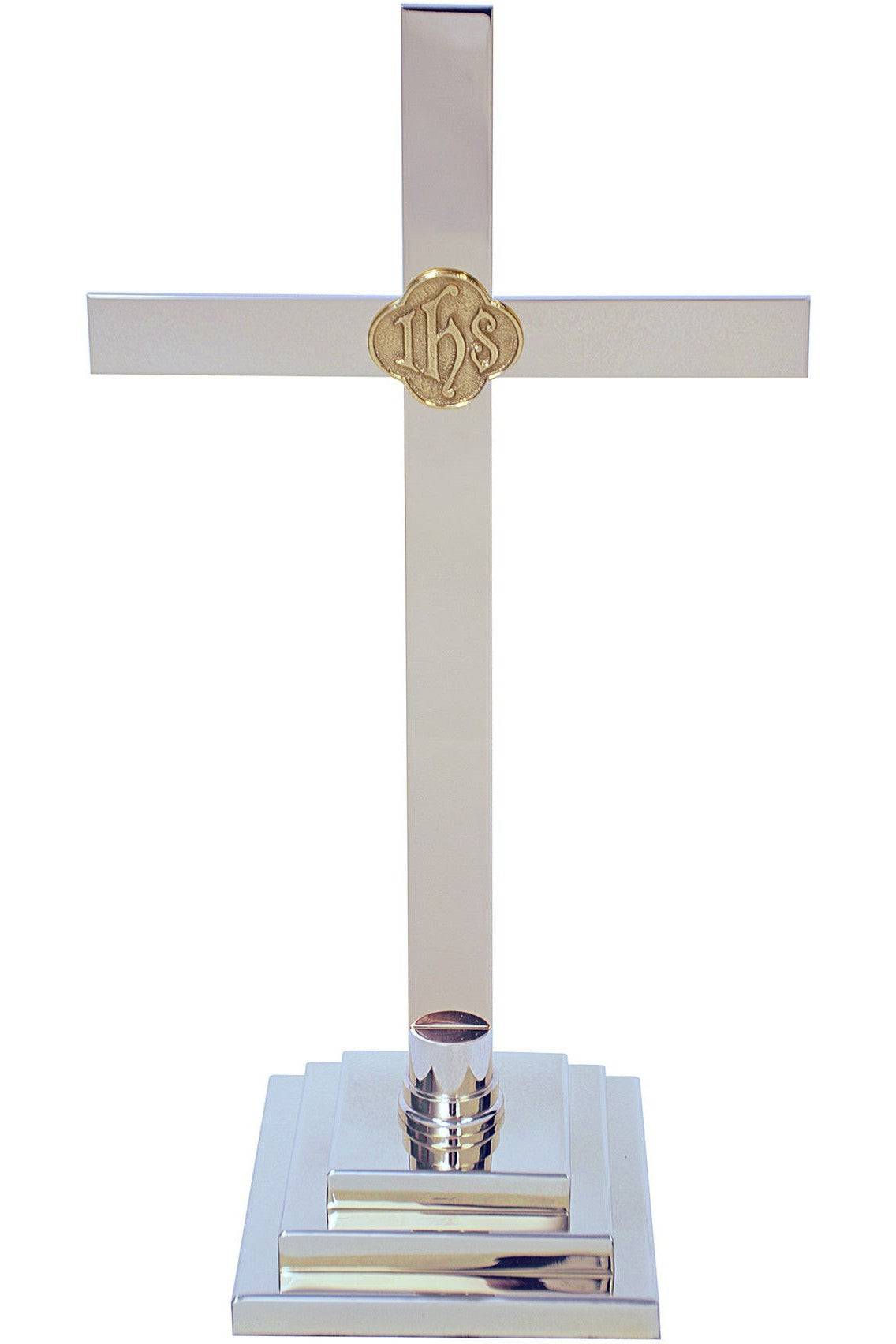 Altar Cross - MIK1351-Church Life-Koley-Nickel Plated-Michigan Church Supply