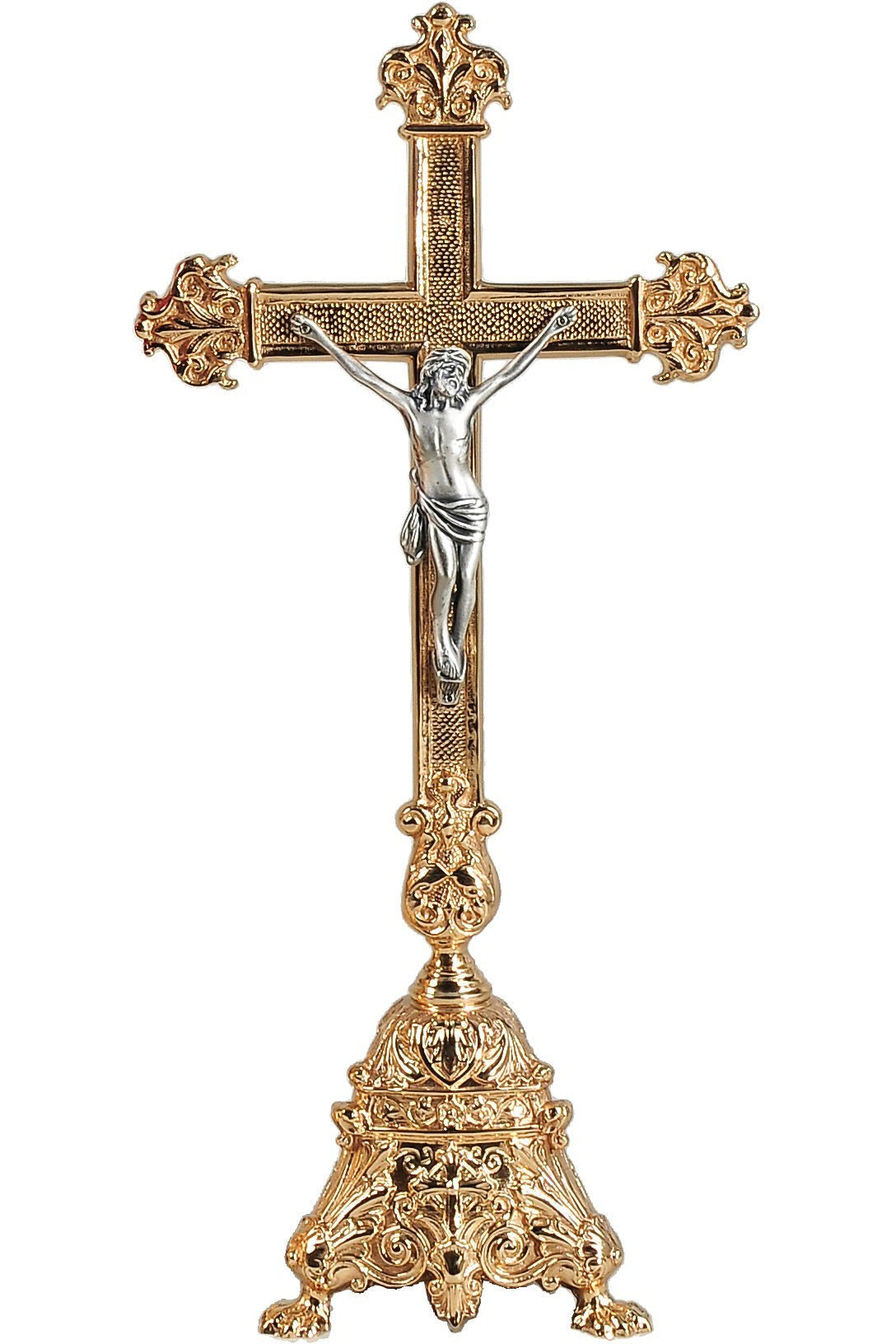 Altar Cross - QF21AC80-Church Life-Empire Bronze-Combination-Michigan Church Supply