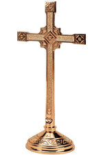 Altar Cross - QF99AC40-B-Church Life-Empire Bronze-Satin-Michigan Church Supply