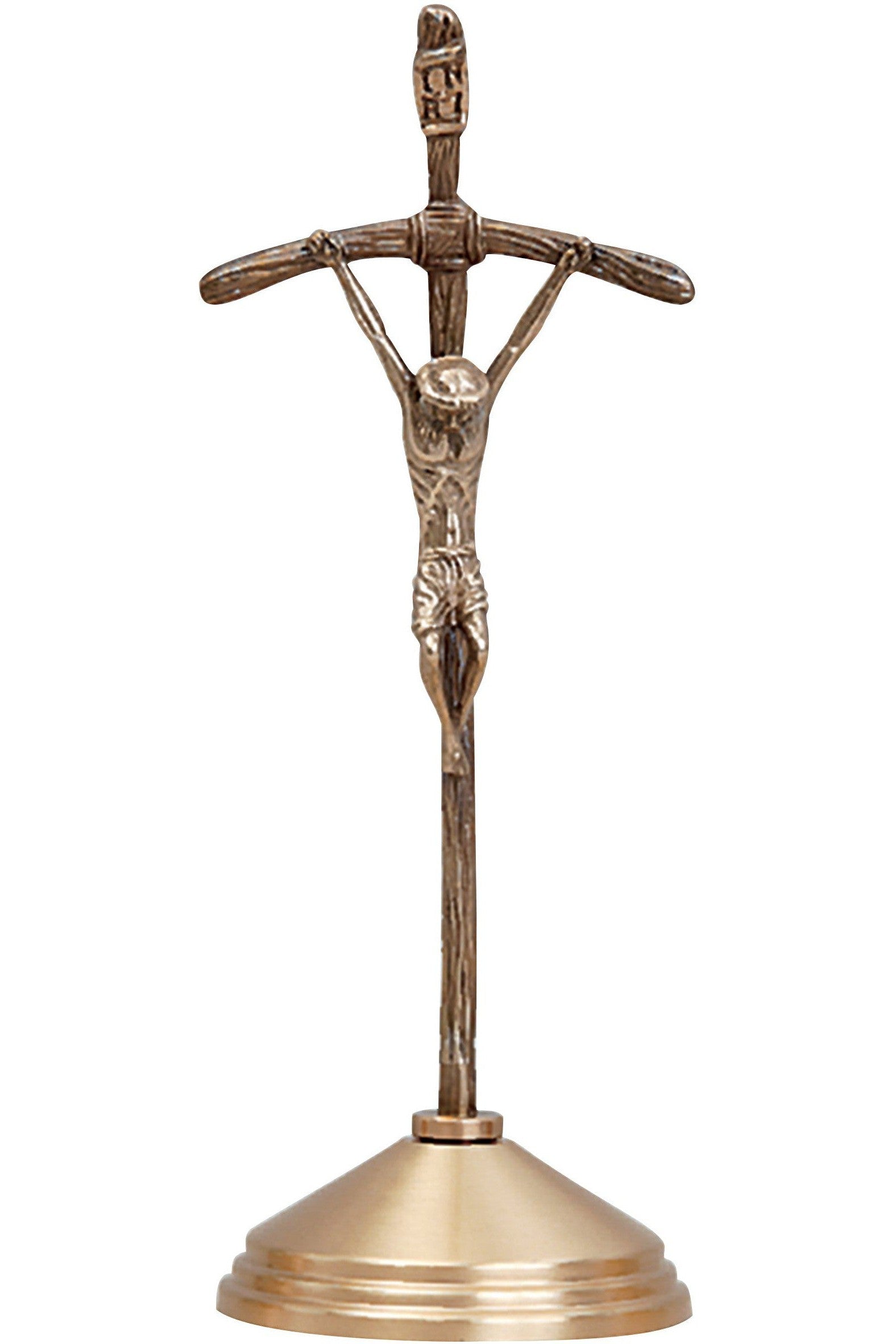 Altar Crucifix - Pope John Paul Crucifix - MIK535AC-Church Life-Koley-Michigan Church Supply