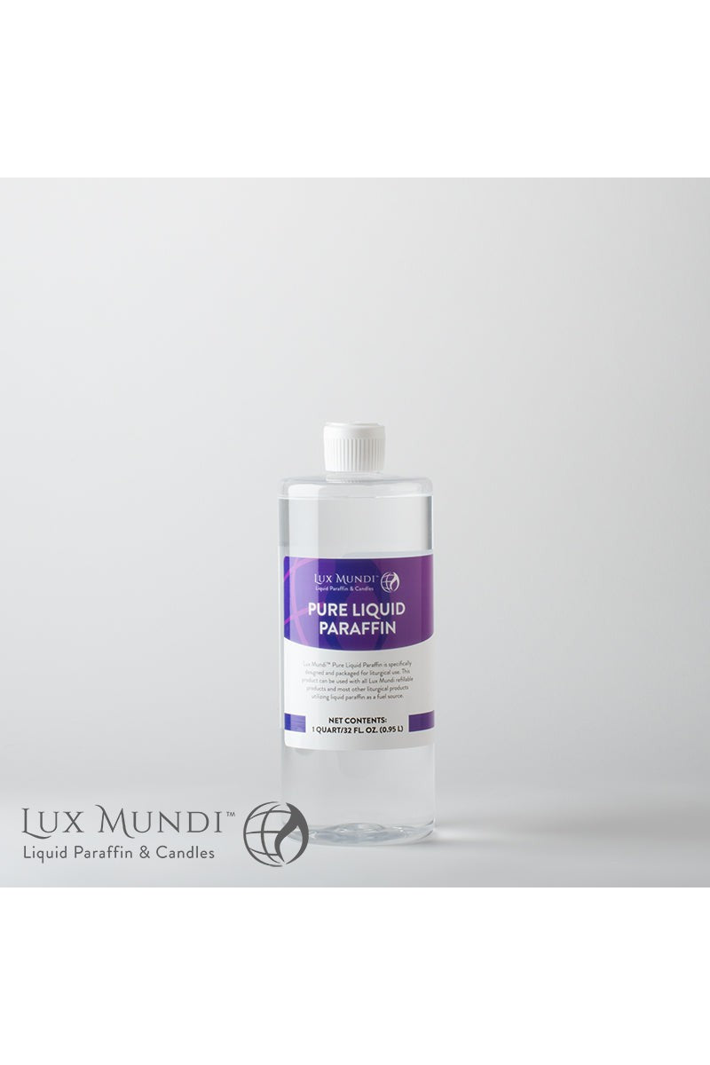 Altar Pure Liquid Paraffin - in Quarts-Church Life-Lux Mundi-1 Quart-Michigan Church Supply