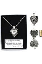 Always in My Heart Memorial Locket - GEAL101-Inspirational Gifts-Cathedral Art Medal and CA Gifts-Michigan Church Supply