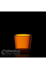 Amber 10 Hour Votive Glasses - YS200-AM-Church Life-Cathedral Candle-Michigan Church Supply