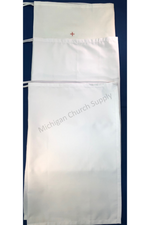 Amice - UT71 - UT71L or UT71K-Church Life-Abbey Brand-Linen/Cotton-Red-Michigan Church Supply