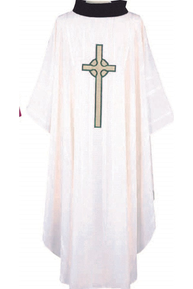 Amply Cut Chasuble- TF812-Church Life-Harbro-Off-white-Michigan Church Supply