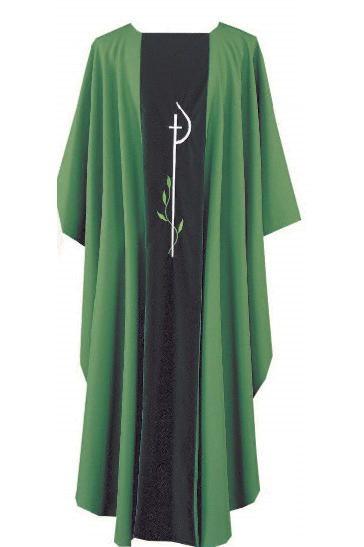 Amply Cut Chasuble- TF823-Church Life-Harbro-Green-Michigan Church Supply