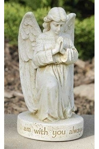 Angel Figurine "I Am With You Always" - LI47430-Inspirational Gifts-Roman, Inc-Michigan Church Supply