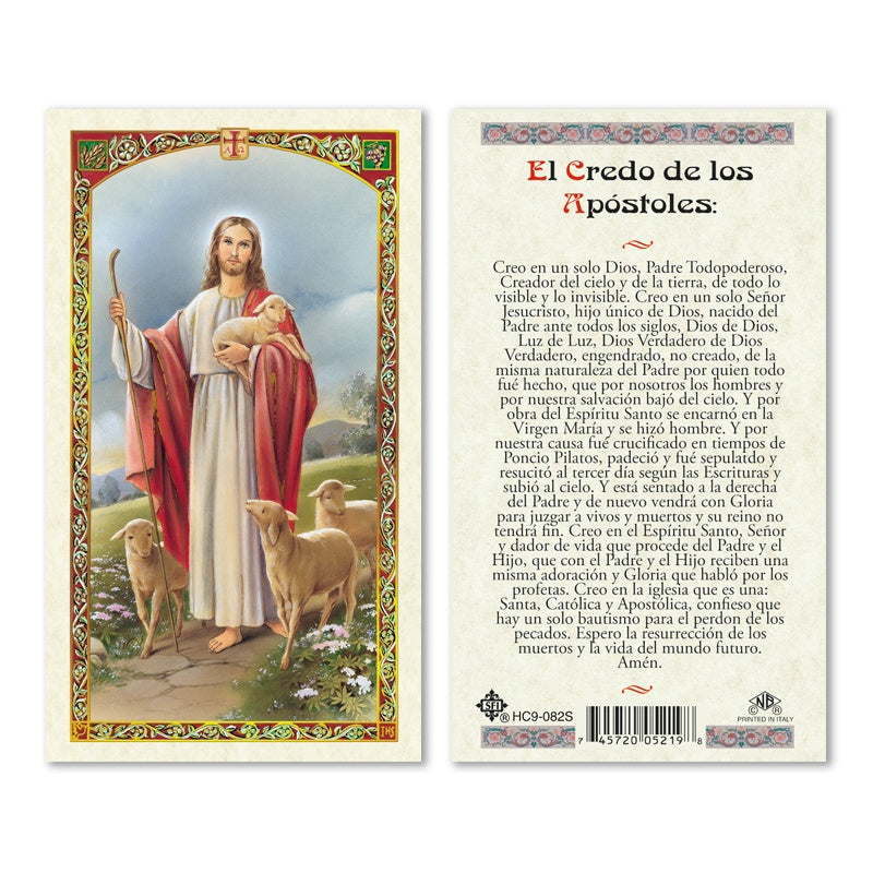 Apostle's Creed Credo de los Apostoles - WSHC9082S-Inspirational Gifts-San Francis-Michigan Church Supply