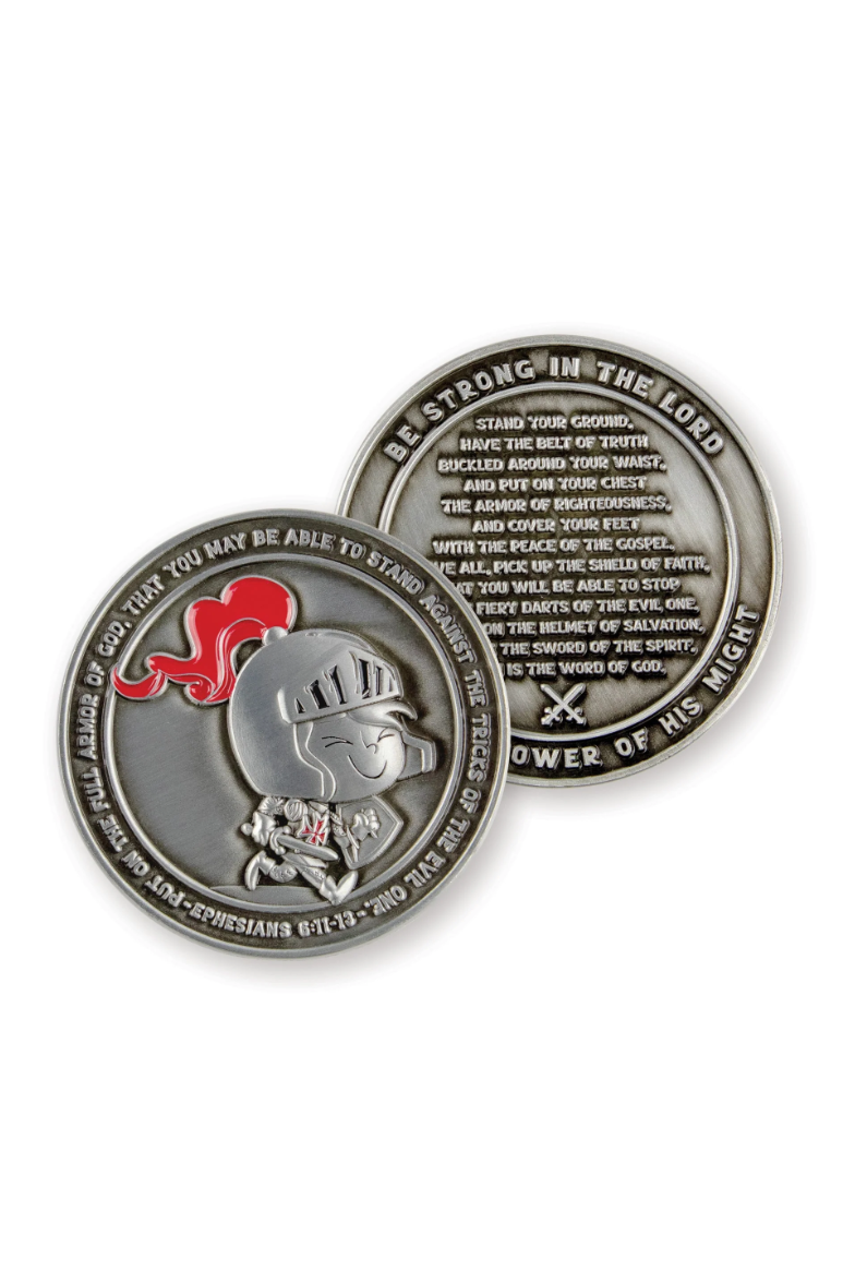 Armor of God Children's Coins - FRCOIN67-4-Inspirational Gifts-Logos Trading Post-Michigan Church Supply