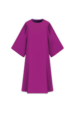 Assisi Dalmatic (Ecru, Red, Green, Purple) - WN70700-Church Life-Art Studio Slabbinck-Purple-Michigan Church Supply