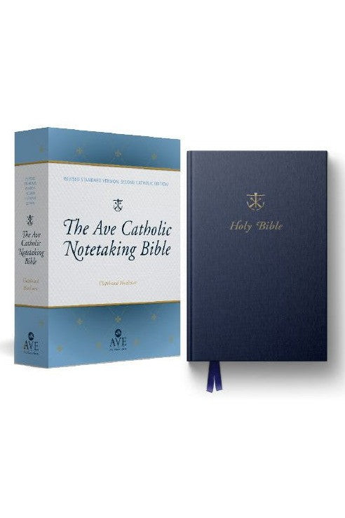 Ave Catholic Notetaking Bible RSV - Hardcover - EZ780-Inspirational Gifts-Ave Maria-Michigan Church Supply