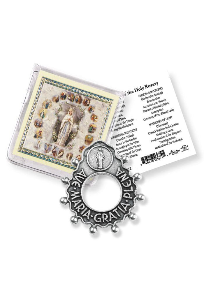 Ave Maria Rosary Ring - TA952997-Inspirational Gifts-Hirten-Michigan Church Supply