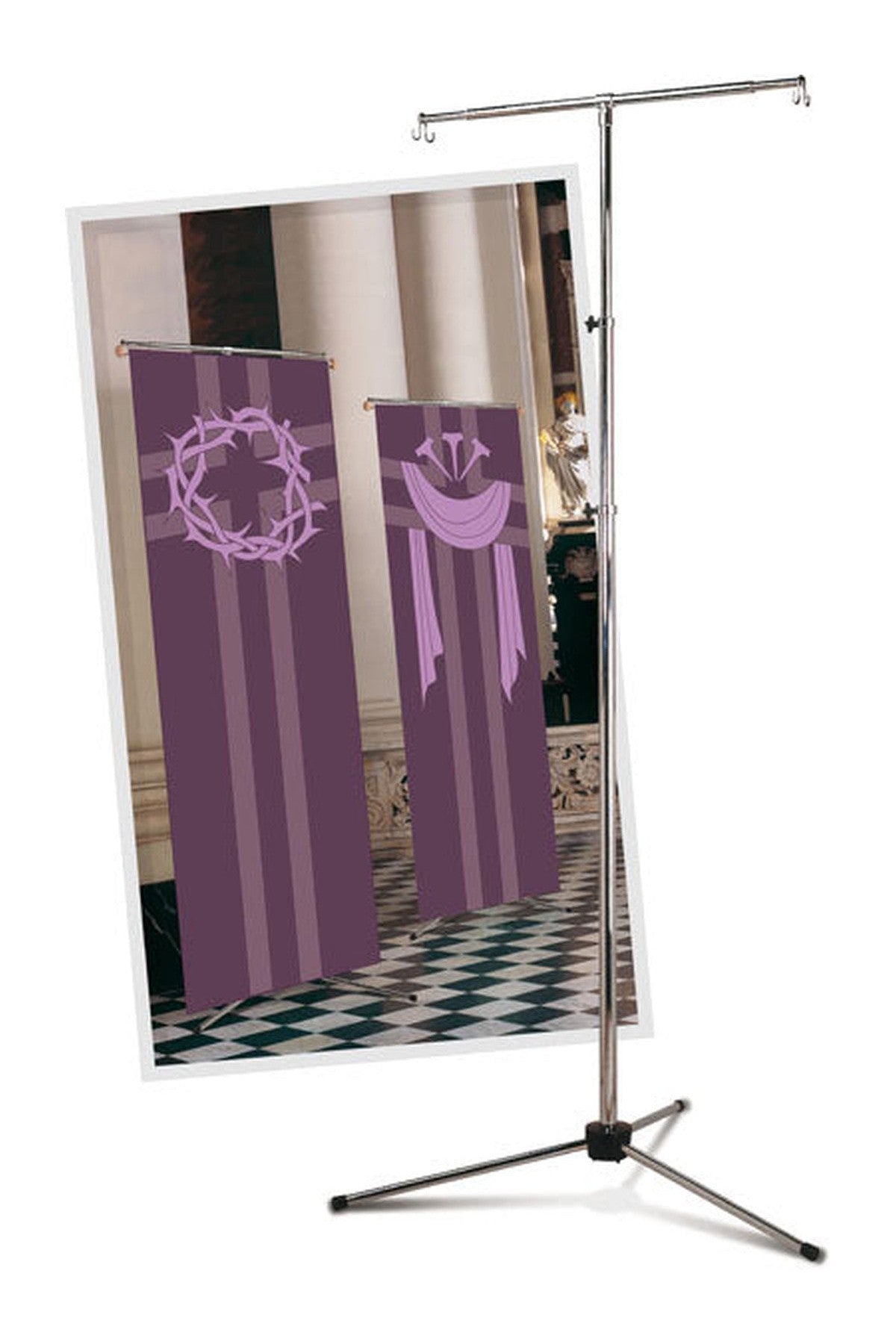 Banner Stand - WN5036-Church Life-Art Studio Slabbinck-Michigan Church Supply