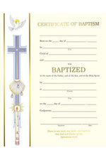 Baptism Certificate - FQXC102-Church Life-Barton Cotton-Michigan Church Supply