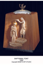 Baptismal Font - HD1855-Church Life-Demetz-Michigan Church Supply