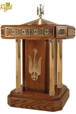 Baptismal Font - QF99BF42-Church Life-Empire Bronze-Michigan Church Supply