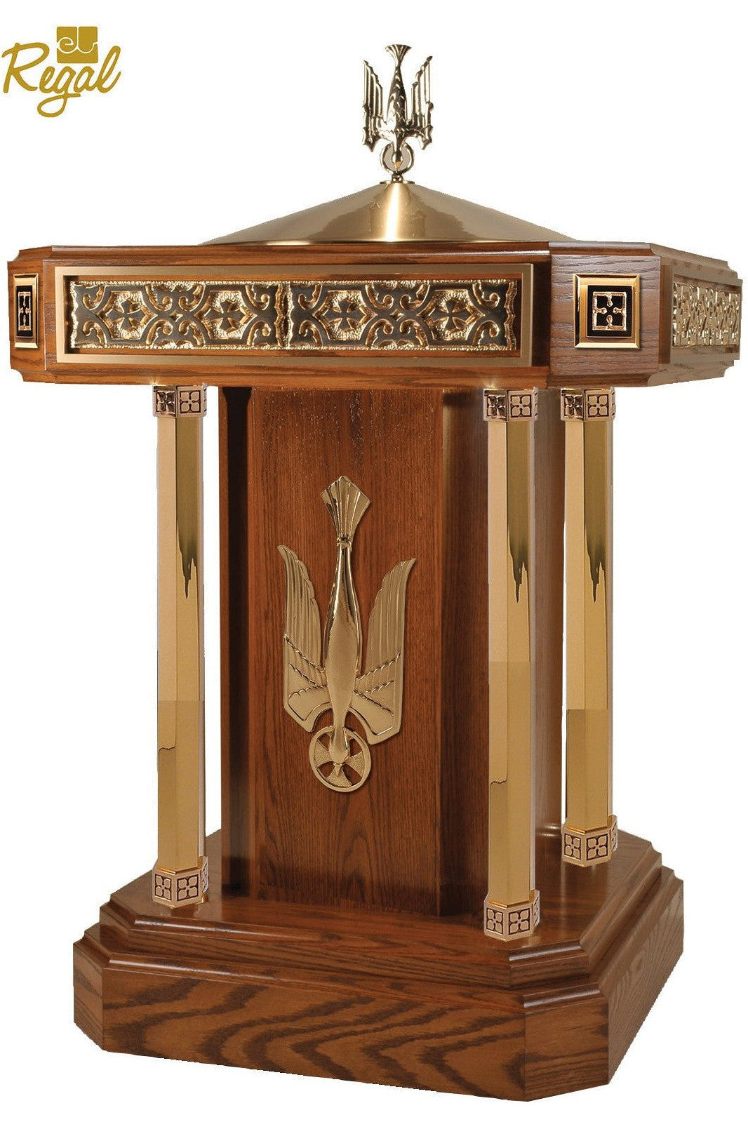 Baptismal Font - QF99BF42-Church Life-Empire Bronze-Michigan Church Supply