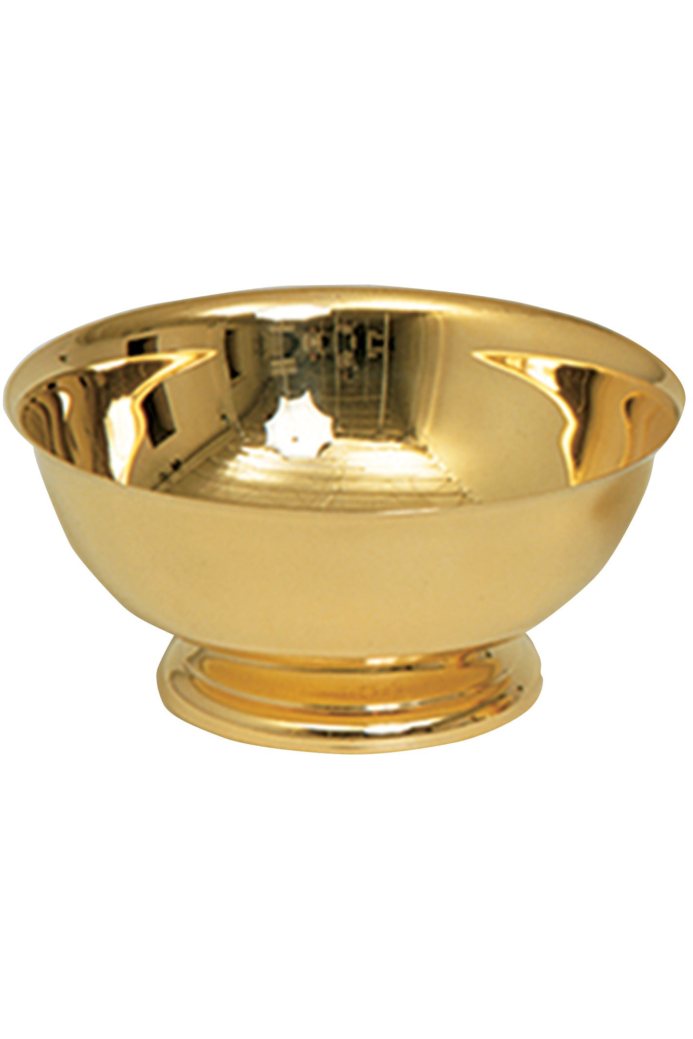 Baptismal or Lavabo Bowl - MIK338-Church Life-Koley-10" 24k Gold Plated-Michigan Church Supply