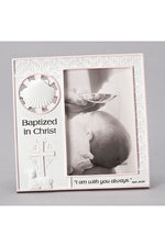 Baptized in Christ Girl Frame - LI44999-Inspirational Gifts-Roman, Inc-Michigan Church Supply