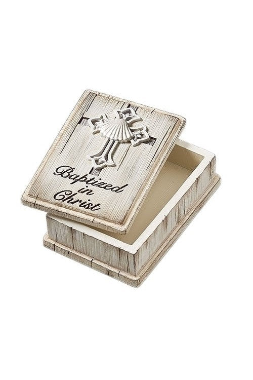 Baptized in Christ Keepsake Box - LI606059-Inspirational Gifts-Roman, Inc-Michigan Church Supply