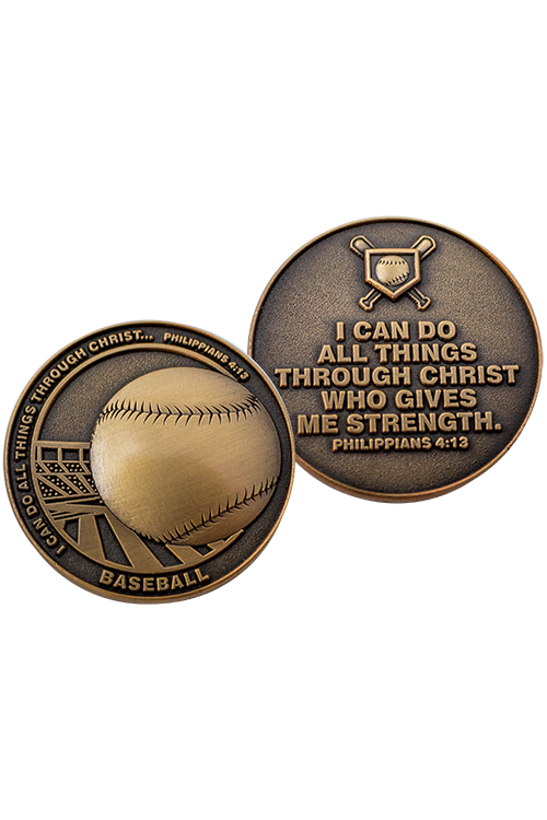 Baseball Team Coins - FRSPORTS01-4-Inspirational Gifts-Logos Trading Post-Michigan Church Supply