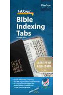 Bible Tab: Clear Tab with Gold Strip with Black Lettering - 9789900493419-Inspirational Gifts-Spring Arbor-Michigan Church Supply