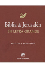 Biblia de Jerusalen Letra Grande - NN3506-Inspirational Gifts-Liturgical Press-Michigan Church Supply