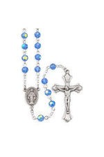 Birthstone Rosary 6 MM - (Jan-Dec) - TAH245-Inspirational Gifts-Hirten-January-Michigan Church Supply