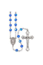 Birthstone Rosary 6 MM - (Jan-Dec) - TAH245-Inspirational Gifts-Hirten-January-Michigan Church Supply