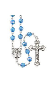 Birthstone Rosary 8 MM (Jan - Dec) - TA272-Inspirational Gifts-Hirten-December-Michigan Church Supply