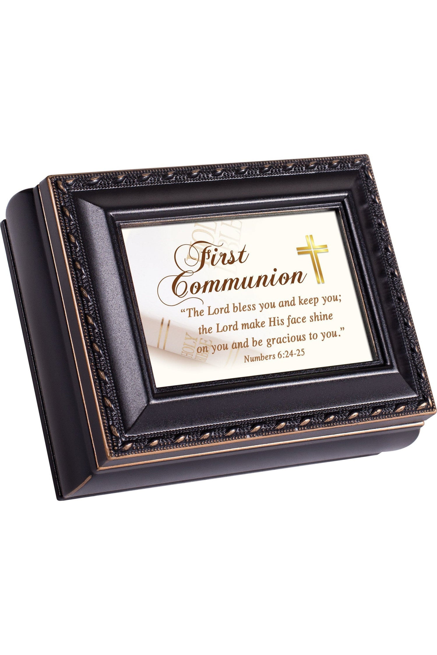 Black Keepsake Box - GPTS745SB-Inspirational Gifts-Cottage Garden-Michigan Church Supply