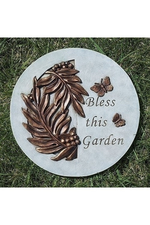 Bless This Garden Stone - LI12068-Inspirational Gifts-Roman, Inc-Michigan Church Supply