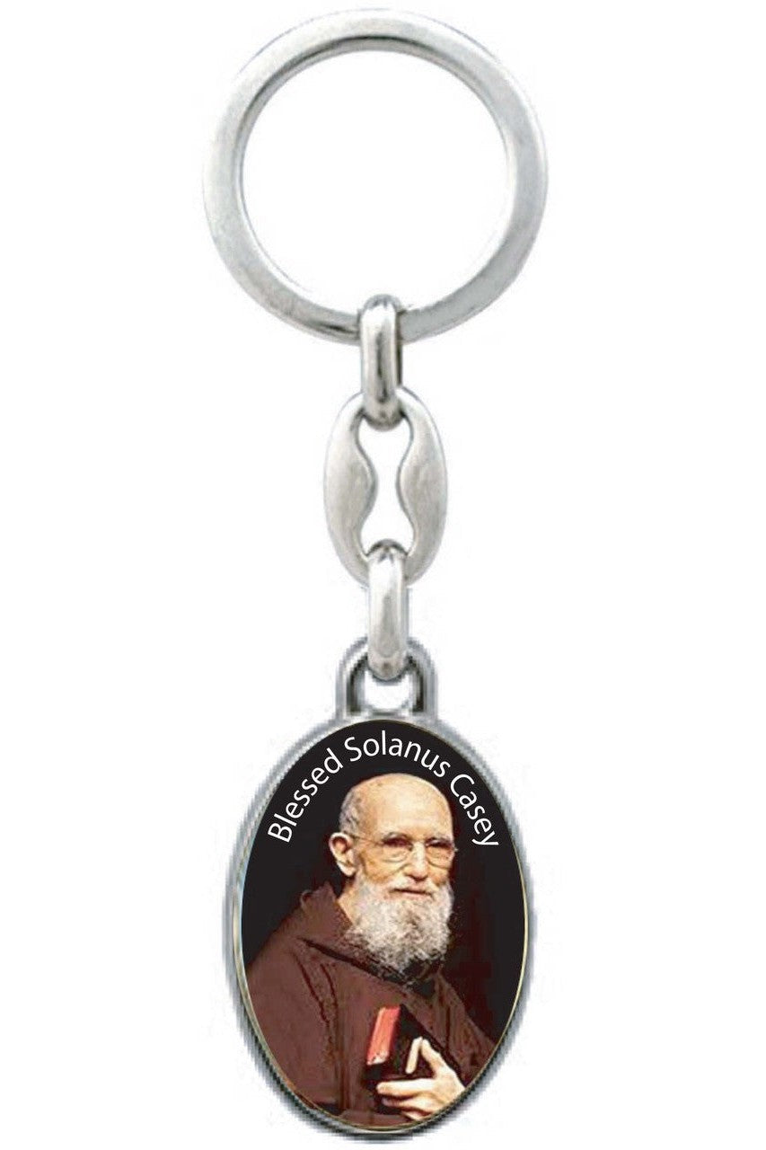 Blessed Solanus Casey Keychain-NP171223637-Inspirational Gifts-Lumen Mundi-Michigan Church Supply