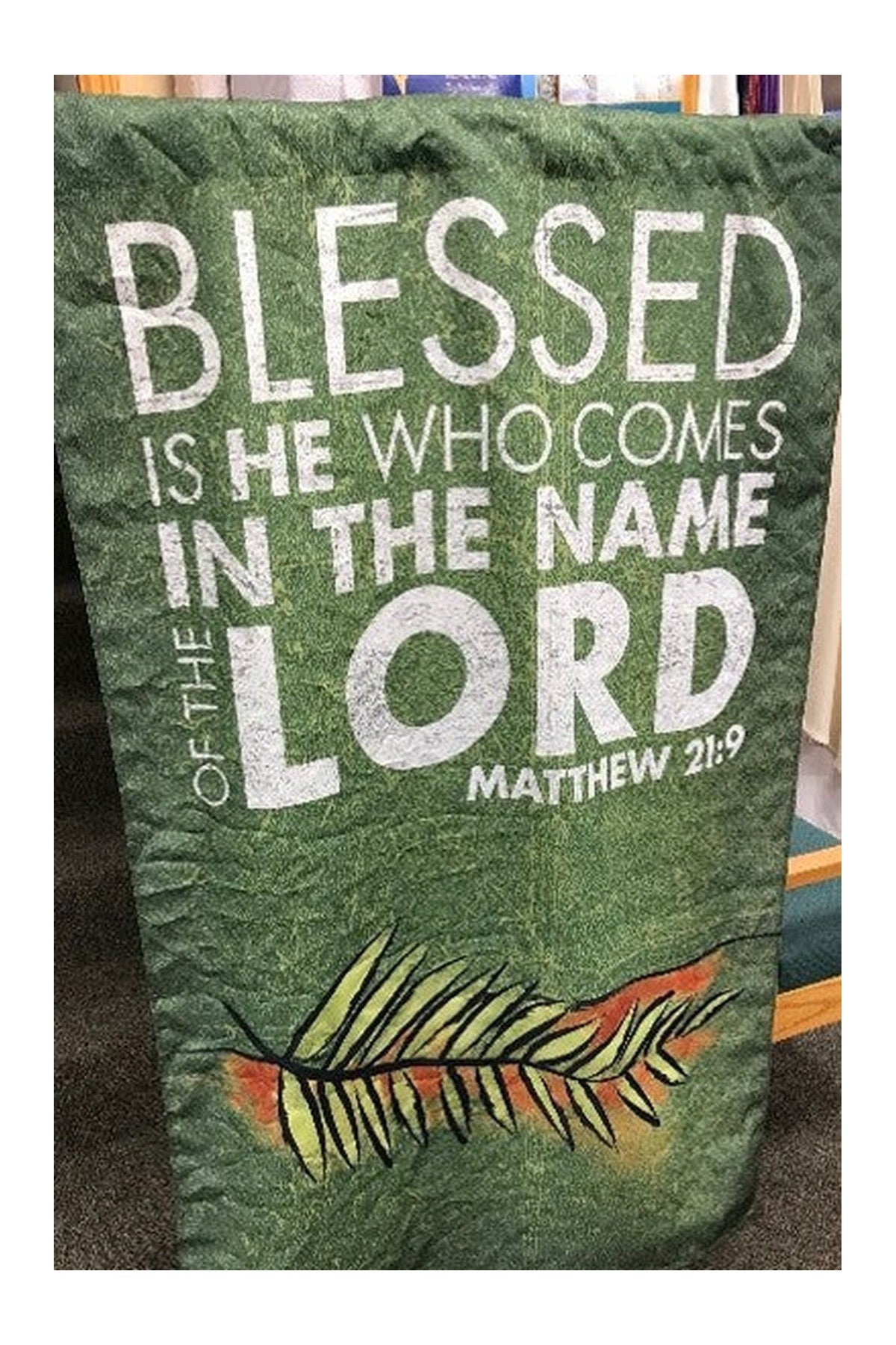 Blessed is He Who Comes Banner - PBBLESSED-Church Life-Praise Banners-Michigan Church Supply