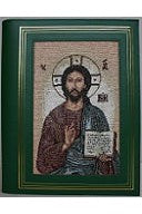 Book of the Gospel Cover-Church Life-Ecumenicus-Christ the Teacher - Green-Michigan Church Supply