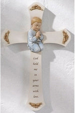 Boy Prayer Cross - LI62158-Inspirational Gifts-Roman, Inc-Michigan Church Supply