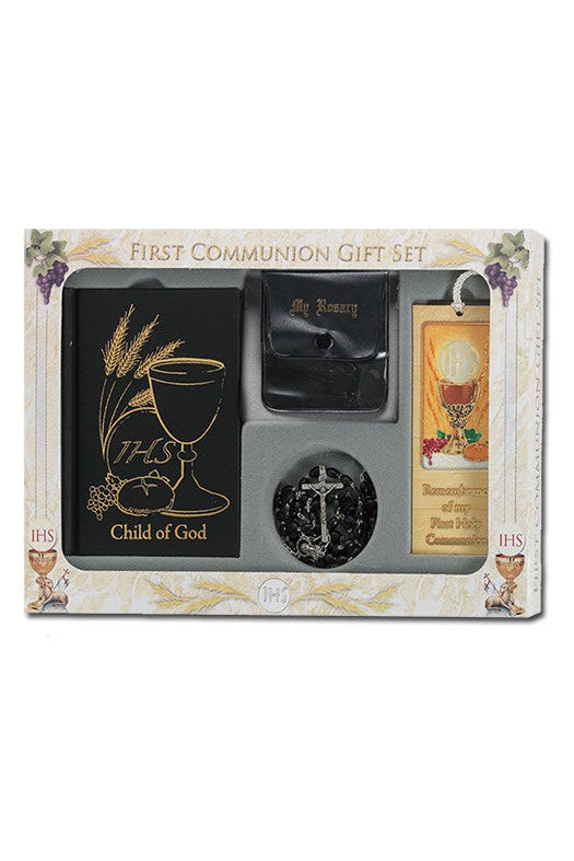 Boy's Deluxe Communion Gift Set - TA5281-Inspirational Gifts-Hirten-Michigan Church Supply