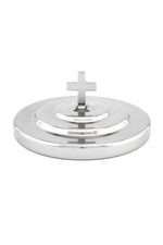 Bread Plate Cover in Chrome - EURW403CH-Church Life-Artistic-Michigan Church Supply