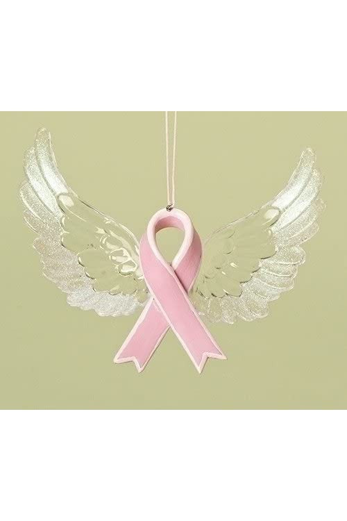 Breast Cancer Hanging Ornament - LI31311-Inspirational Gifts-Roman, Inc-Michigan Church Supply